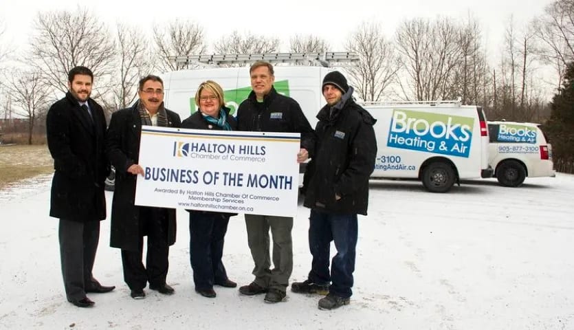 Brooks Heating & Air named Business of the Month