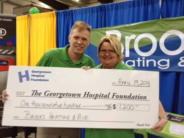 Community donation presentation, 2013
