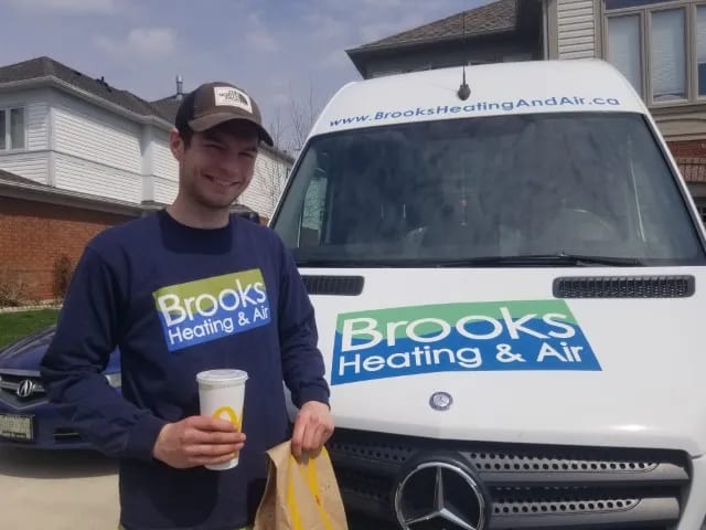 Brooks team volunteering on McHappy Day
